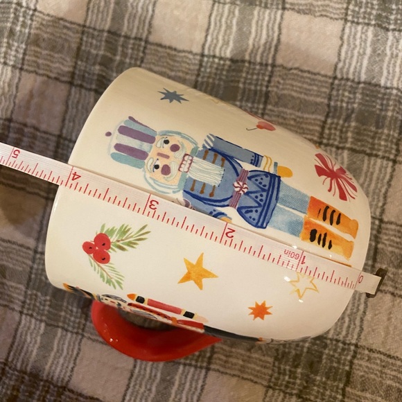 Set of Two World Market Watercolor Holiday Nutcracker Mugs - Picture 13 of 14